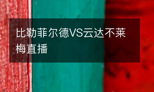比勒菲爾德VS云達(dá)不萊梅直播